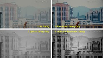 Optical defog function in Savgood Network modules